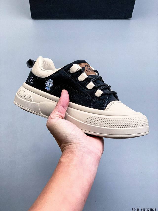 Chanel香奈儿2025秋冬新款时尚百搭休闲鞋 DDD 0117126D22 DDD