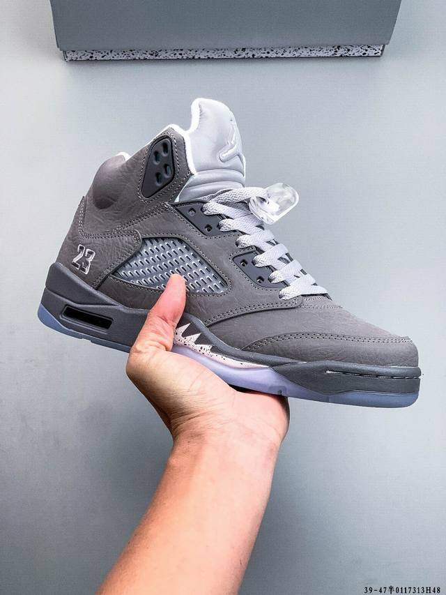 公司级！Air Jordan 5 Retro Aj5 乔5 经典篮球鞋！原厂数据 2025最新原厂底模 原纸板楦头开发 进口头层皮料 完美鞋型匹配公司货 正确鞋