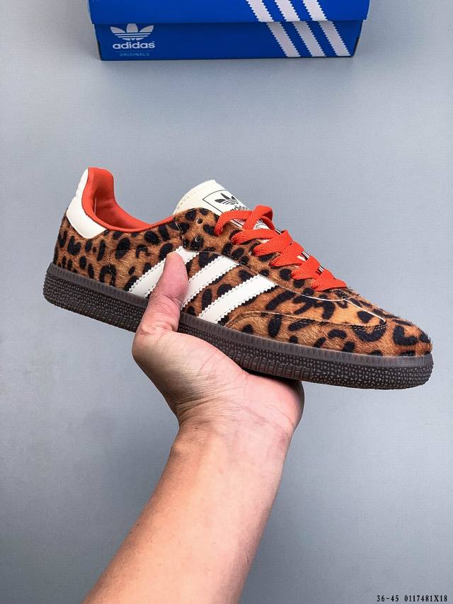 二层真标！Adidas Samba Og 经典百搭休闲鞋德训鞋！ DDD Adidas 近70年的经典Samba Og 修长的鞋楦,略微尖尖的鞋头,翻毛皮的鞋头