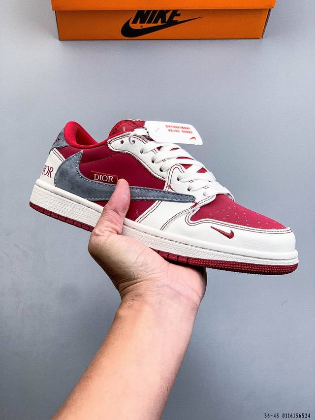 耐克Nike Air Jordan 1 Low Aj1乔丹一代底帮经典复古文化休闲运动篮球鞋 DDD 0116156S24 DDD
