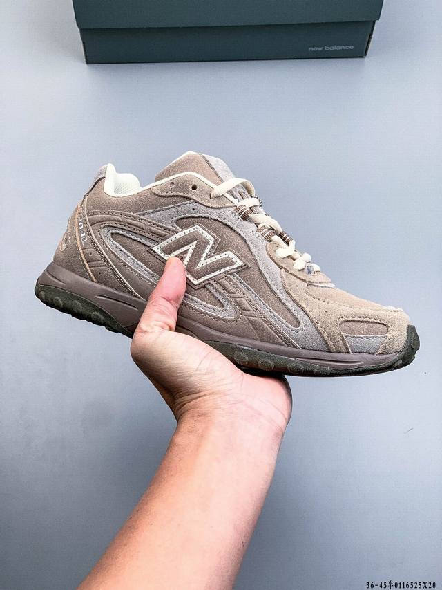 New Balance 新百伦204 系列 复古休闲运动百搭老爹跑步鞋 DDD #采用猪巴革组合网织鞋面材质 DDD #3层组合底模精密开发 DDD #中底嵌入