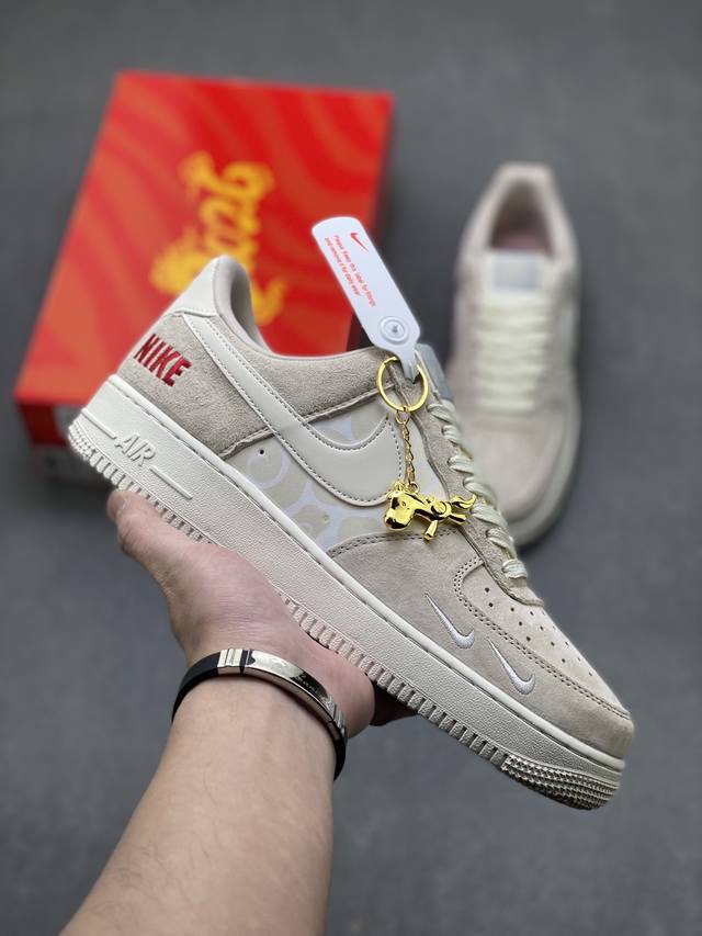 海外限量发售！公司级Nike Air Force 1 '07 Low 空军一号低帮 运动鞋 休闲鞋 折边针车 工艺难度大 原楦头原纸板 原装鞋盒 定制五金配件