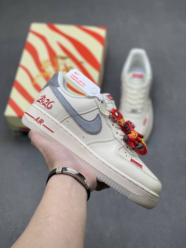 海外限量发售！公司级Nike Air Force 1 '07 Low 空军一号低帮 运动鞋 休闲鞋 折边针车 工艺难度大 原楦头原纸板 原装鞋盒 定制五金配件