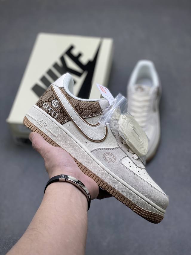 海外限量发售！公司级Nike Air Force 1 '07 Low 空军一号低帮 运动鞋 休闲鞋 折边针车 工艺难度大 原楦头原纸板 原装鞋盒 定制五金配件