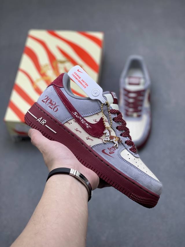 海外限量发售！公司级Nike Air Force 1 '07 Low 空军一号低帮 运动鞋 休闲鞋 折边针车 工艺难度大 原楦头原纸板 原装鞋盒 定制五金配件