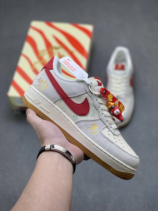 海外限量发售！公司级Nike Air Force 1 '07 Low 空军一号低帮 运动鞋 休闲鞋 折边针车 工艺难度大 原楦头原纸板 原装鞋盒 定制五金配件