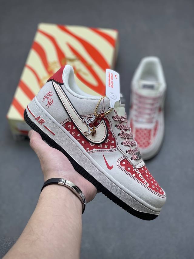 海外限量发售！公司级Nike Air Force 1 '07 Low 空军一号低帮 运动鞋 休闲鞋 折边针车 工艺难度大 原楦头原纸板 原装鞋盒 定制五金配件