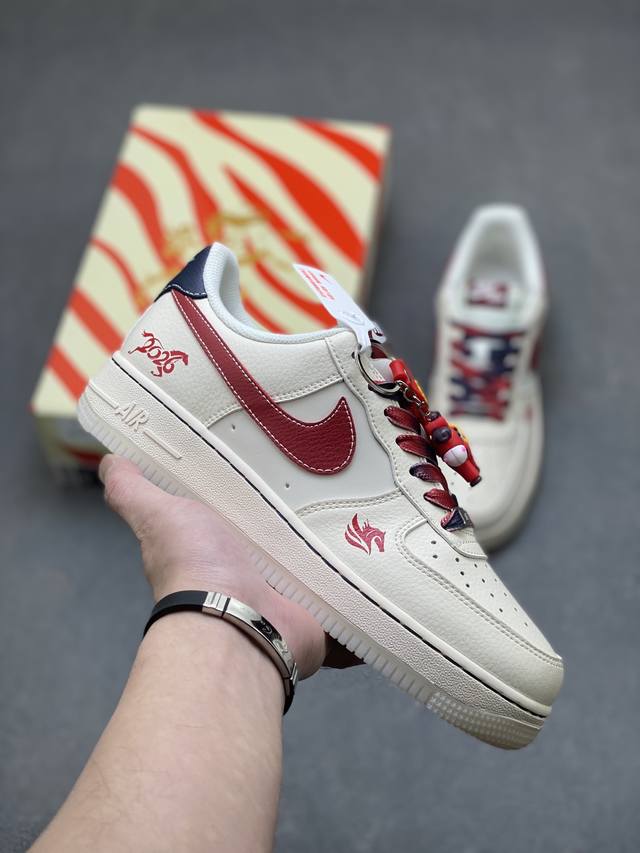 海外限量发售！公司级Nike Air Force 1 '07 Low 空军一号低帮 运动鞋 休闲鞋 折边针车 工艺难度大 原楦头原纸板 原装鞋盒 定制五金配件