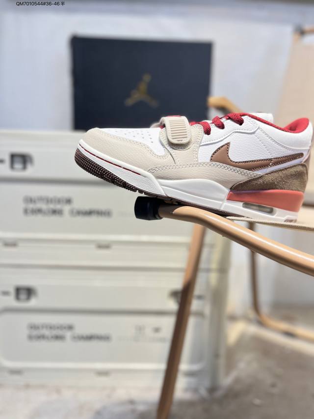 马年限定 耐克Nike Air Jordan Legacy 312 Low Year Of The Rabbit 乔丹最强三合一混合休闲运动篮球鞋Iq9783