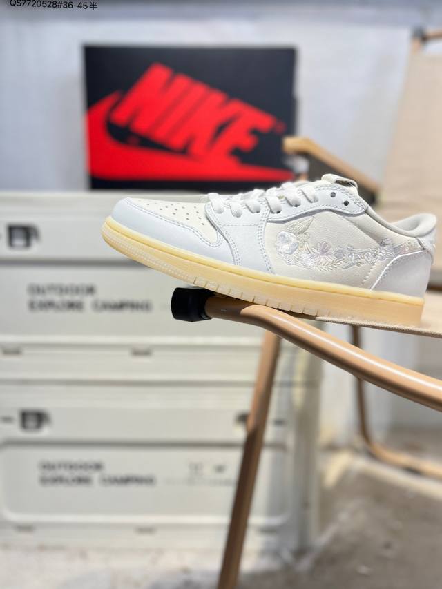 公司级头层皮乔丹Air Jordan 1 Low Aj1低帮系列篮球鞋 官方同步配色 原装级产物 DDD #拒绝公底 立体鞋型 细节完美 高清洁度If4391