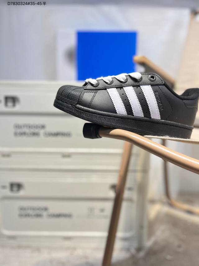 全新配色# 阿迪达斯Adidas三叶草 Originals Superstar 贝壳头系列低帮经典百搭休闲运动鞋Ji3538 D7830324#35-45半 D