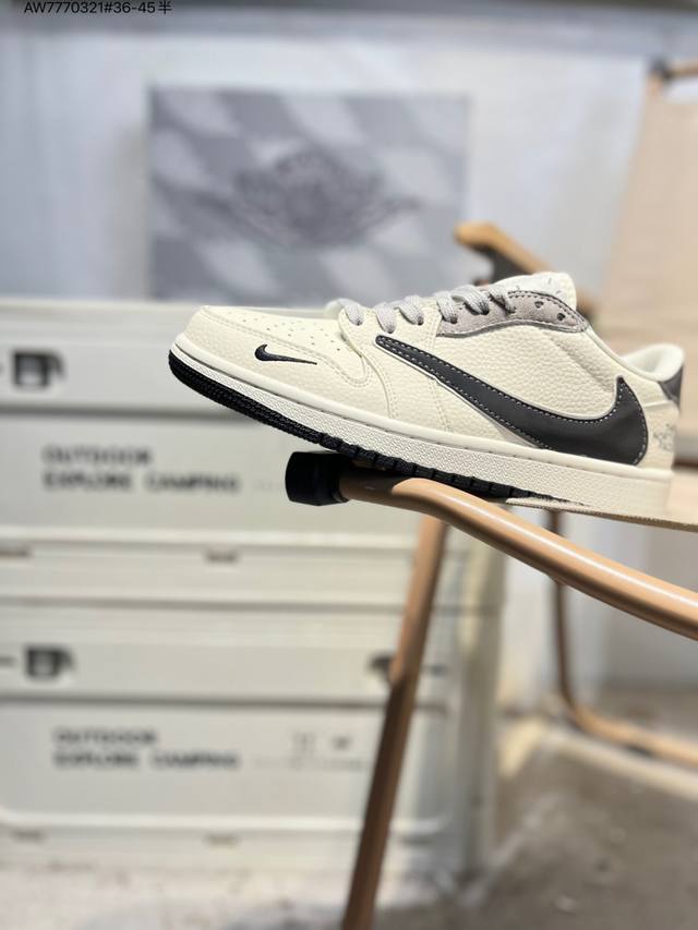 公司级头层皮乔丹Air Jordan 1 Low Aj1低帮系列篮球鞋 官方同步配色 原装级产物 DDD #拒绝公底 立体鞋型 细节完美 高清洁度Ld2028