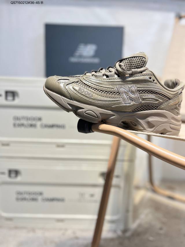 Nb 新百伦 New Balance Nb1000小象蹄男女款1000舒适百搭老爹鞋。全新 1000 款式将经典风格与现代设计融合到日常多功能性中。 1000