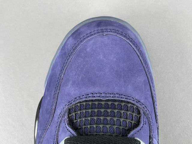 渠道优势 ！ DDD 纯原版 Aj4 Jordan Air Jordan 4 Retro “Imperial Purple” 舒适百搭 耐磨 中帮 复古篮球鞋