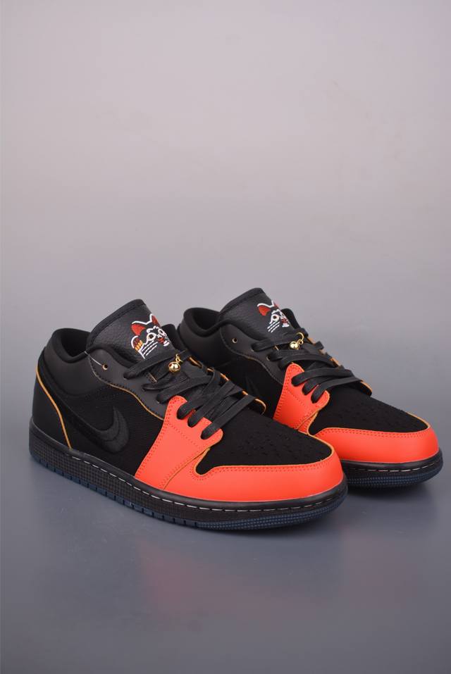 Air Jordan 1 Low 黑红 DDD Aj1乔1低帮休闲板鞋 同步官方配色 DDD 市场唯一独家头层皮打造 原鞋原档案开发 DDD 原厂皮料 原档冲孔