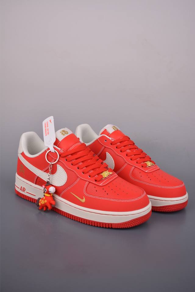 Nike Air Force 1 Low 恭喜发财 DDD 原楦头原纸板 打造纯正空军版型 DDD 专注外贸渠道 全掌内置蜂窝气垫 DDD 原盒配件 原厂中底钢