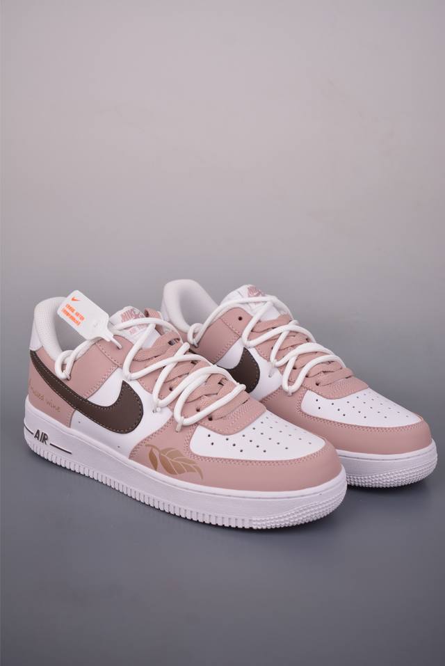 Nike Air Force 1 Low 夜影拿铁 解构绑带 DDD 原楦头原纸板 打造纯正空军版型 DDD 专注外贸渠道 全掌内置蜂窝气垫 DDD 原盒配件