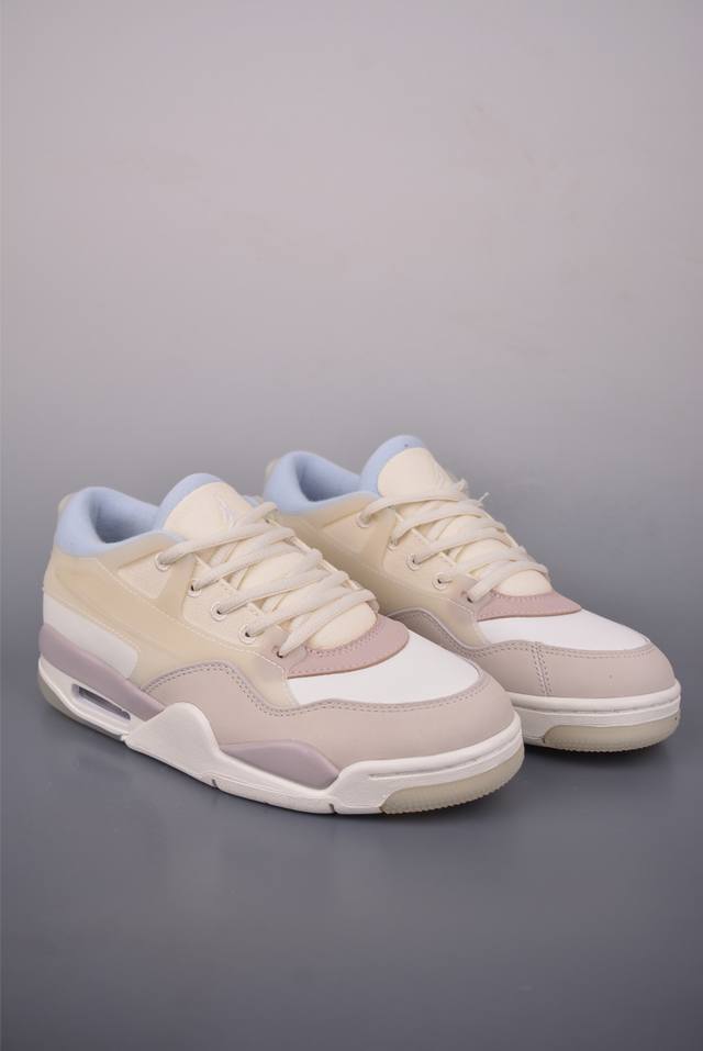 Nigel Sylvester X Jordan Air Jordan 4 Rm Sp DDD Aj4低帮 复刻麂皮白蓝粉 DDD 职业 Bmx 车手 Nige