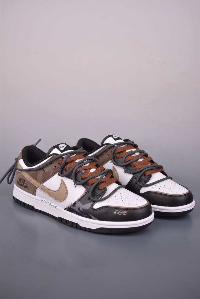 Nike Sb Dunk Low 黑棕 解构绑带 DDD 纯原大厂出品 极力推荐 DDD 原装头层材料 独家版型蒸餾加工 DDD 帶來的是更好的视觉和脚感体验