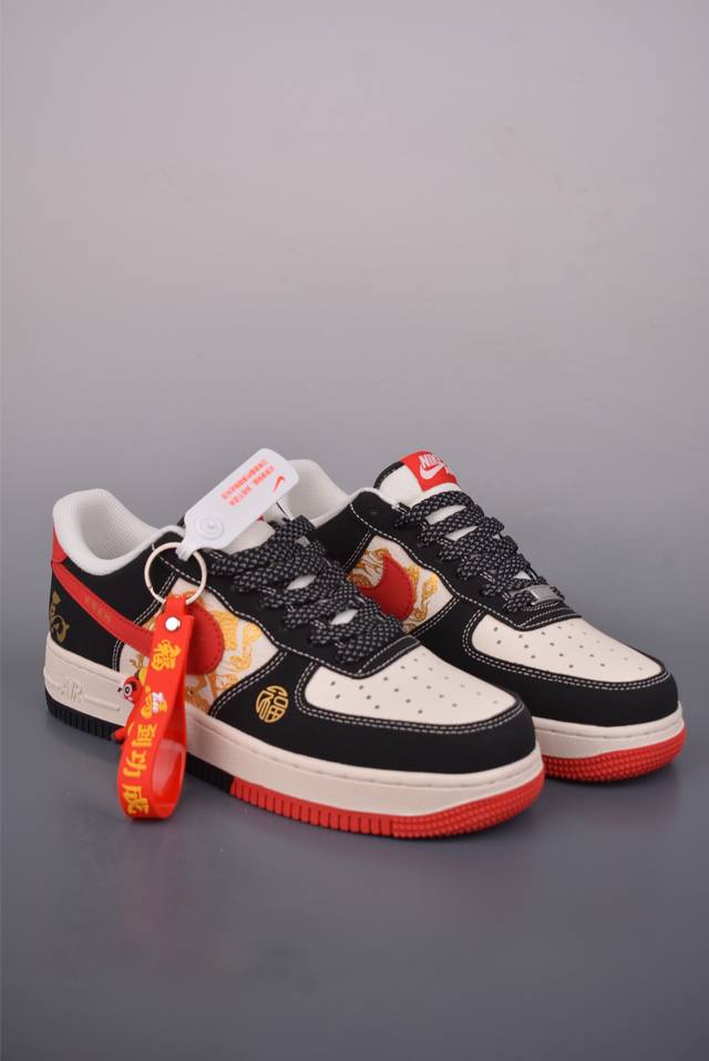 Nike Air Force 1 Low 马年限定 DDD 原楦头原纸板 打造纯正空军版型 DDD 专注外贸渠道 全掌内置蜂窝气垫 DDD 原盒配件 原厂中底钢
