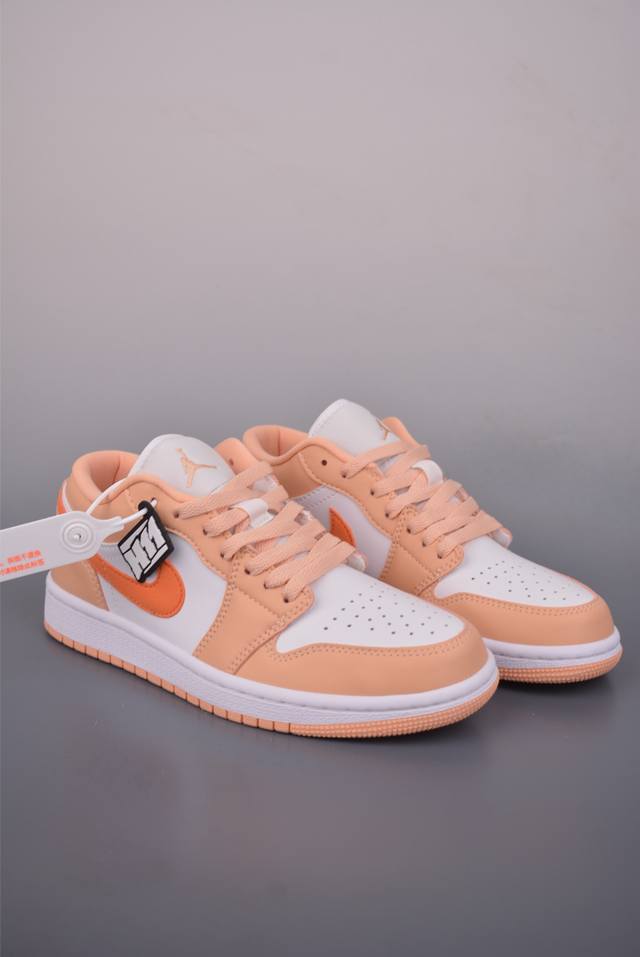 Air Jordan 1 Low 日落黄 DDD Aj1乔1低帮休闲板鞋 同步官方配色 DDD 市场唯一独家头层皮打造 原鞋原档案开发 DDD 原厂皮料 原档冲