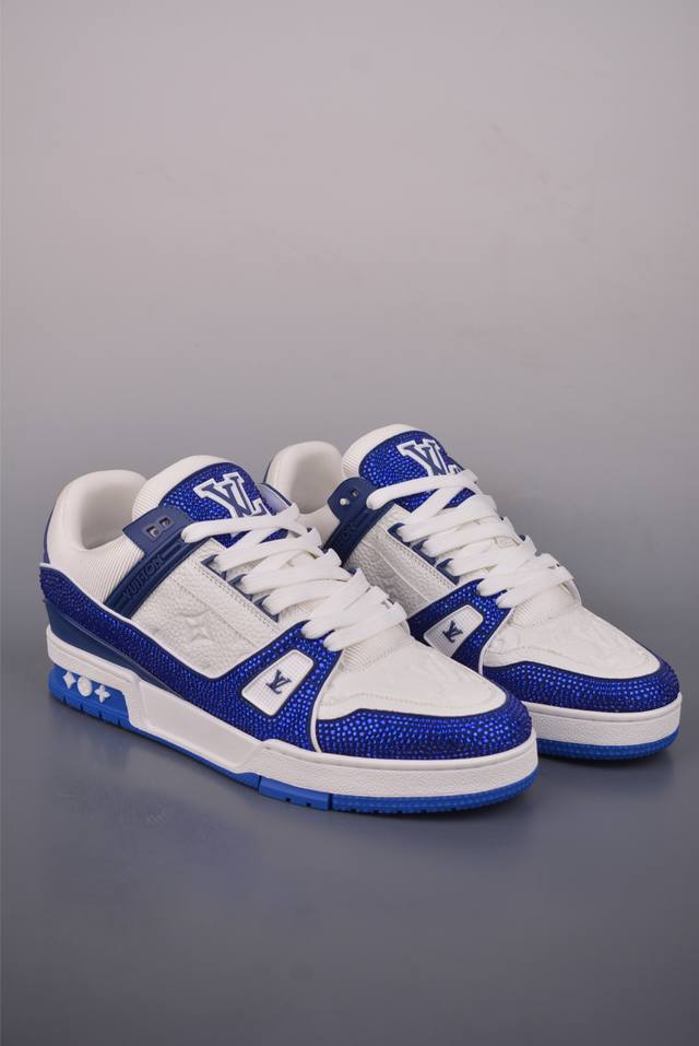 Louis Vuitton Trainer Lv时装走秀运动鞋 DDD 闪钻系列 市场所有版本中综合最强的货品 DDD Gd实力大厂出品 全网最全配色更新最快