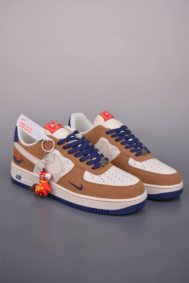Nike Air Force 1 Low 马年限定 DDD 原楦头原纸板 打造纯正空军版型 DDD 专注外贸渠道 全掌内置蜂窝气垫 DDD 原盒配件 原厂中底钢