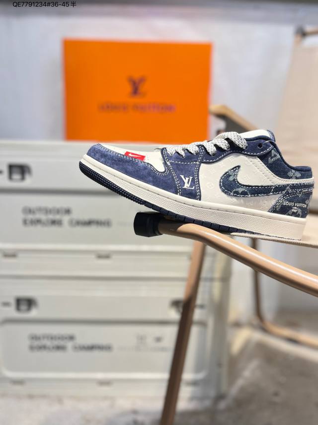 公司级头层皮乔丹Air Jordan 1 Low Aj1低帮系列篮球鞋 官方同步配色 原装级产物 DDD #拒绝公底 立体鞋型 细节完美 高清洁度Yx5066