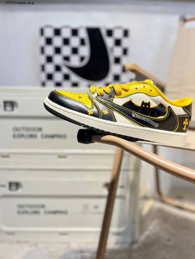 公司级头层皮乔丹Air Jordan 1 Low Aj1低帮系列篮球鞋 官方同步配色 原装级产物 DDD #拒绝公底 立体鞋型 细节完美 高清洁度Xb1979