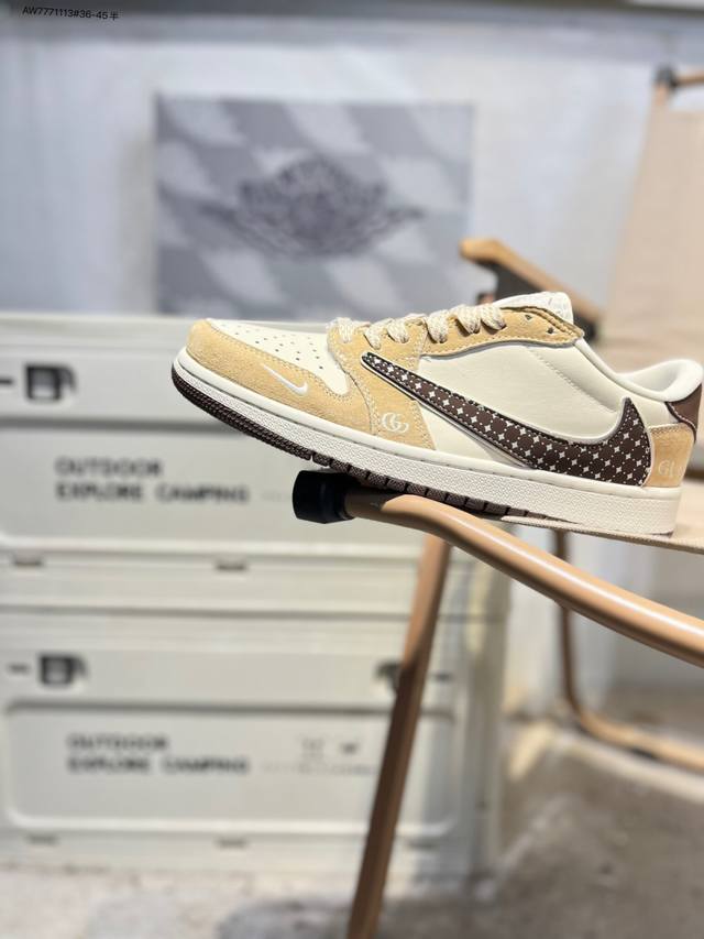 公司级头层皮乔丹Air Jordan 1 Low Aj1低帮系列篮球鞋 官方同步配色 原装级产物 DDD #拒绝公底 立体鞋型 细节完美 高清洁度Ld2028