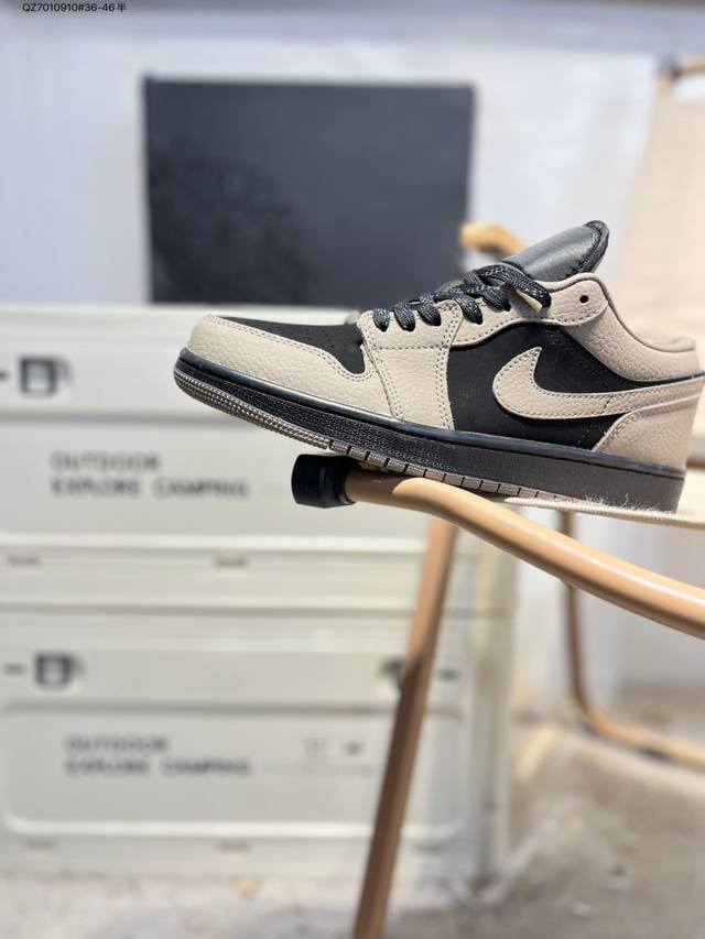 公司级头层皮乔丹Air Jordan 1 Low Aj1低帮系列篮球鞋 官方同步配色 原装级产物 DDD #拒绝公底 立体鞋型 细节完美 高清洁度Ib7109