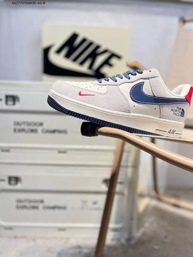 公司级头层皮Nk Air Force 1'07 Low 空军一号低帮休闲板鞋 #定制皮料 原楦原纸板 纯正空军版型 高清洁度 内置全掌气垫Dd1982 Aa77