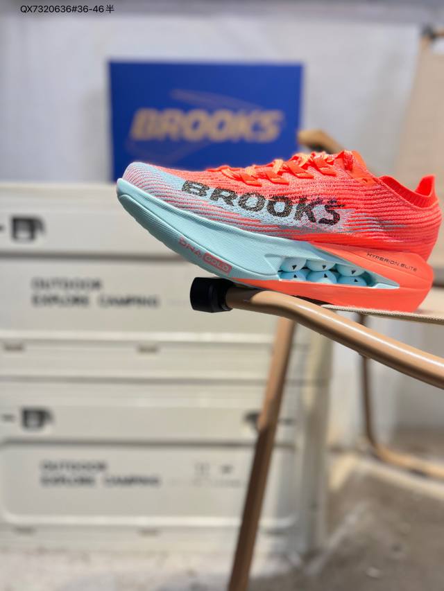 布鲁克斯 Brooks Hyperion Elite 5代经典鞋款厚底增高运动鞋 100049 Qx7320636#36-46半 DDD