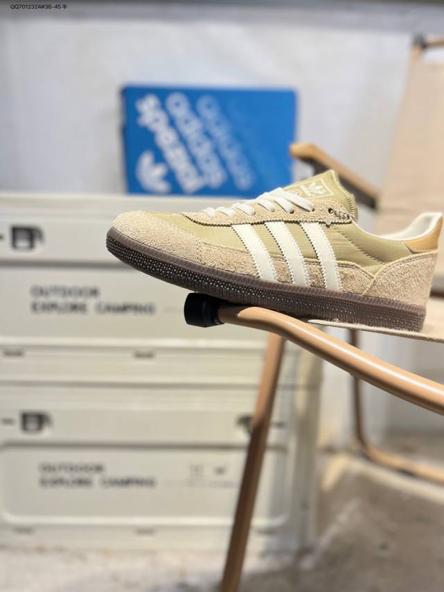 Adidas Wensley Wensley Spzl 复古单品 DDD 阿迪达斯经典款复古休闲板鞋 #原厂原档案开发出品 皮料切割干净无任何毛边 鞋型细节完美