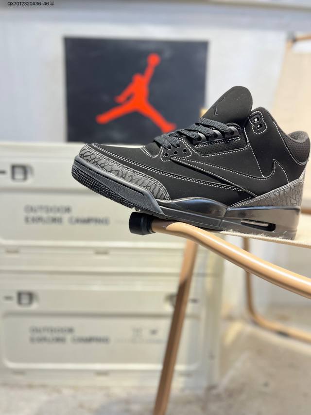 Nike Air Jordan 3 Retro 迈克尔 乔丹Aj3代中帮复古休闲运动文化篮球鞋Fn0344 Qx7012320#36-46半 DDD