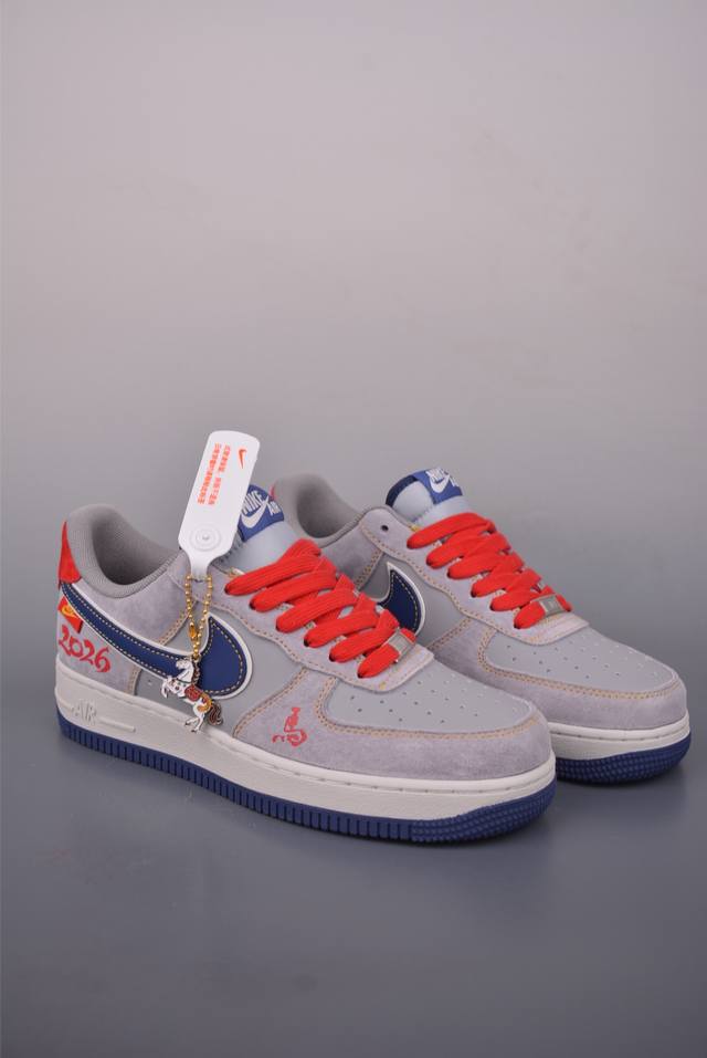Nike Air Force 1 Low 马年限定 DDD 原楦头原纸板 打造纯正空军版型 DDD 专注外贸渠道 全掌内置蜂窝气垫 DDD 原盒配件 原厂中底钢