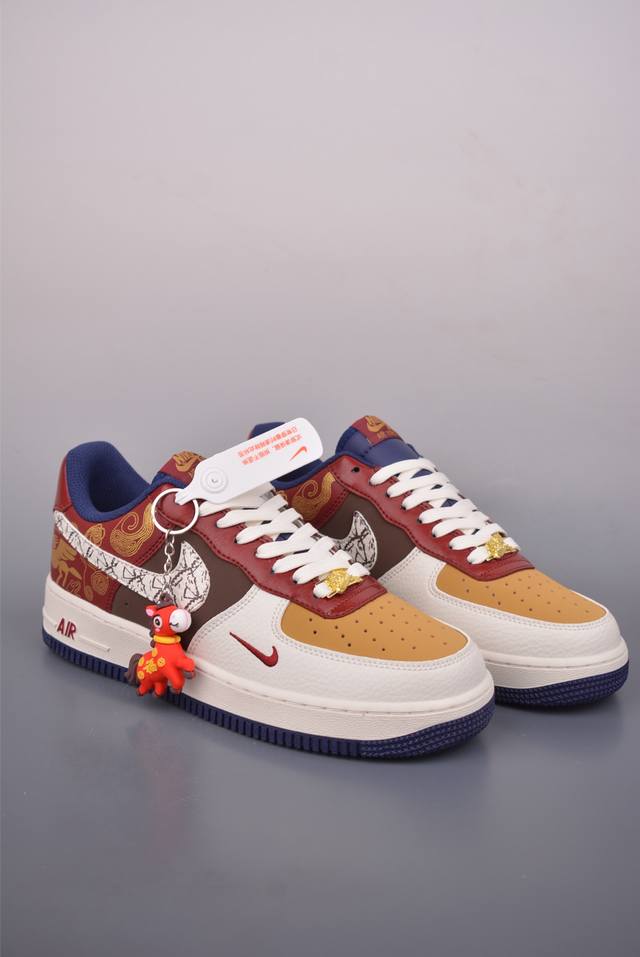 Nike Air Force 1 Low 马年限定 DDD 原楦头原纸板 打造纯正空军版型 DDD 专注外贸渠道 全掌内置蜂窝气垫 DDD 原盒配件 原厂中底钢