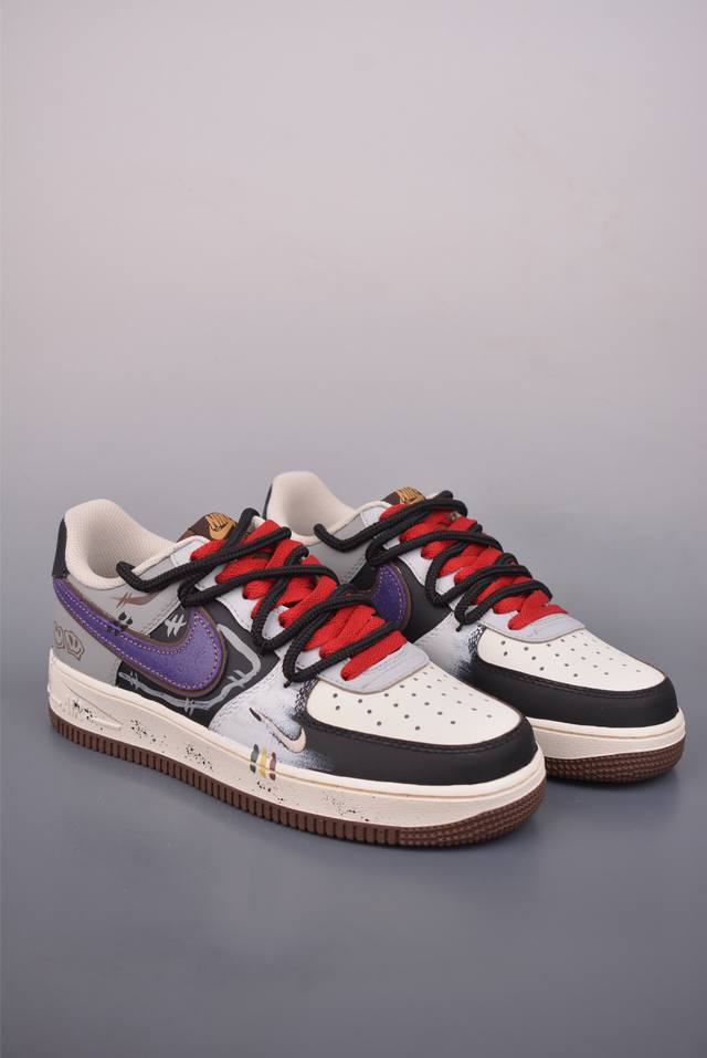 Nike Air Force 1 Low 破戒涂鸦 解构绑带 DDD 原楦头原纸板 打造纯正空军版型 DDD 专注外贸渠道 全掌内置蜂窝气垫 DDD 原盒配件