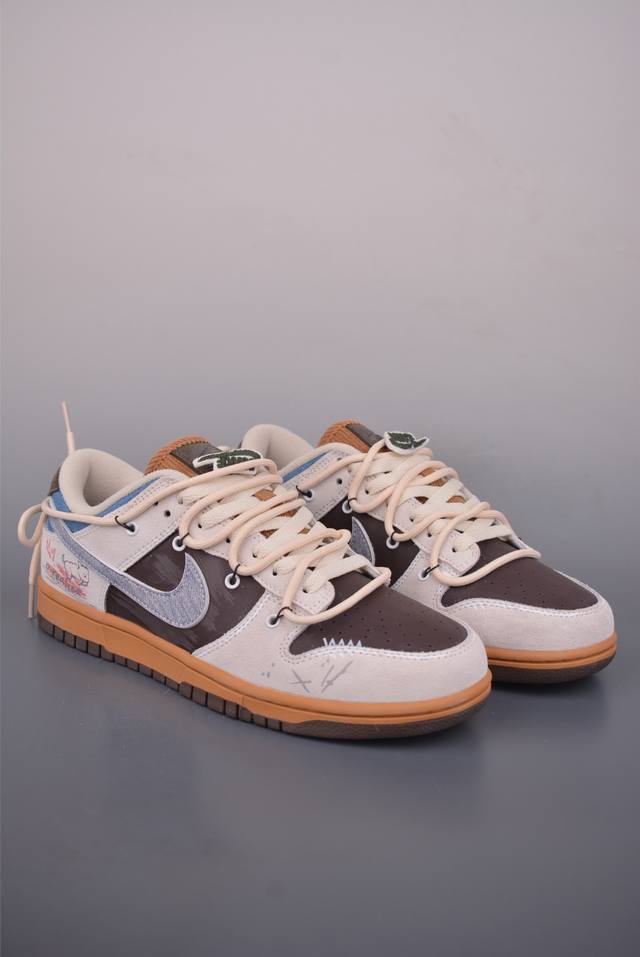 Nike Sb Dunk Low 棕榈美德拉 解构绑带 DDD 纯原大厂出品 极力推荐 DDD 原装头层材料 独家版型蒸餾加工 DDD 帶來的是更好的视觉和脚感