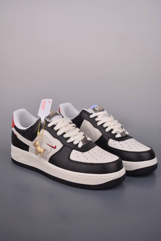 Nike Air Force 1 Low 马年限定 DDD 原楦头原纸板 打造纯正空军版型 DDD 专注外贸渠道 全掌内置蜂窝气垫 DDD 原盒配件 原厂中底钢