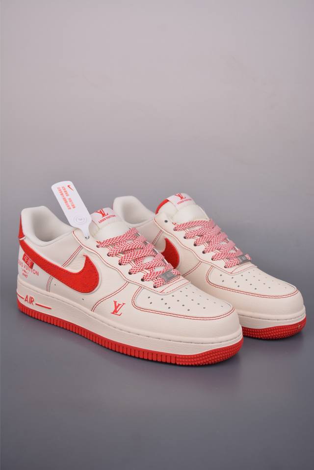 Nike Air Force 1 Low Lv联名 DDD 原楦头原纸板 打造纯正空军版型 DDD 专注外贸渠道 全掌内置蜂窝气垫 DDD 原盒配件 原厂中底钢