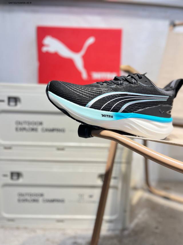 彪马Puma Deviate Nitro Elite Mag Max 彪破精英顶缓系列低帮氮气超轻量竞速休闲运动慢跑鞋310109 Qw7322104#36-4