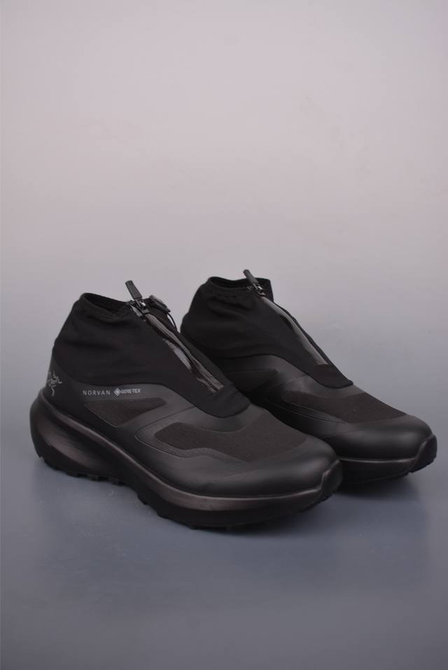 始祖鸟Norvan Nivalis Gtx DDD 覆盖透气男越野跑鞋 DDD 官方同步上架 广东纯原版本出品 DDD 适合技术路线单日徒步穿着也可以一脚蹬穿法