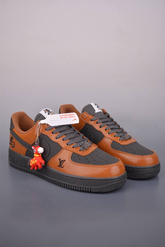 Nike Air Force 1 Low Lv联名 DDD 原楦头原纸板 打造纯正空军版型 DDD 专注外贸渠道 全掌内置蜂窝气垫 DDD 原盒配件 原厂中底钢