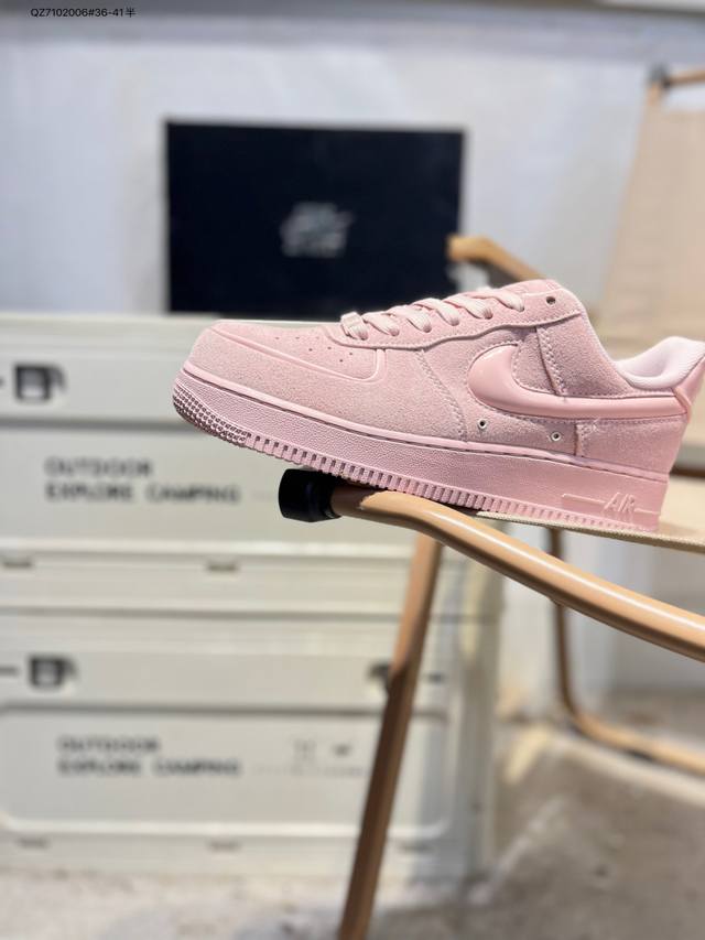 公司级头层皮Nk Air Force 7 Low 空军一号低帮休闲板鞋 #定制皮料 原楦原纸板 纯正空军版型 高清洁度 内置全掌气垫Hv4406 Qz71020