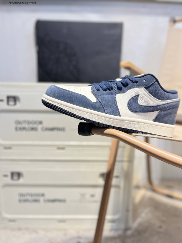 纯原 乔丹Air Jordan 1 Low Aj1低帮系列篮球鞋 官方同步配色 原装级产物 DDD #拒绝公底 立体鞋型 细节完美 高清洁度Io7448 Ae7