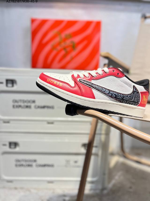 公司级头层皮乔丹Air Jordan 1 Low Aj1低帮系列篮球鞋 官方同步配色 原装级产物 DDD #拒绝公底 立体鞋型 细节完美 高清洁度Fc1688