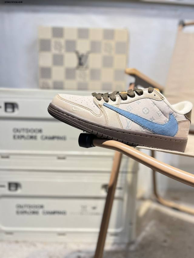 福利特价 公司级头层皮乔丹Air Jordan 1 Low Aj1低帮系列篮球鞋 官方同步配色 原装级产物 DDD #拒绝公底 立体鞋型 细节完美 高清洁度Ch