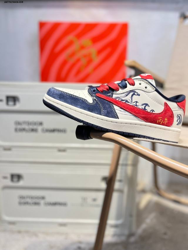 公司级头层皮乔丹Air Jordan 1 Low Aj1低帮系列篮球鞋 官方同步配色 原装级产物 DDD #拒绝公底 立体鞋型 细节完美 高清洁度Fc1688