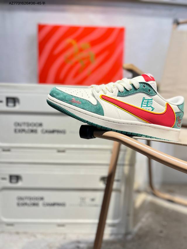 公司级头层皮乔丹Air Jordan 1 Low Aj1低帮系列篮球鞋 官方同步配色 原装级产物 DDD #拒绝公底 立体鞋型 细节完美 高清洁度Xt6998